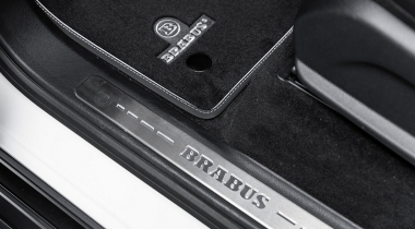 Increase the comfort of your car with interior enhancements using genuine Brabus parts